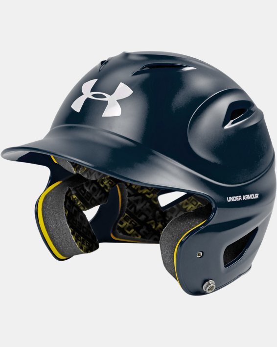 Adult UA Classic Satin Matte Batting Helmet, Blue, pdpMainDesktop image number 0